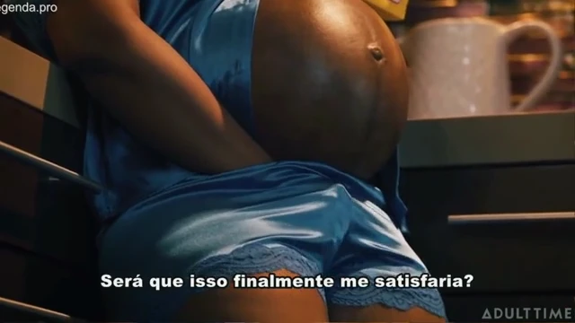 Grávida Faminta de Pau Na Hora do Tesão Desesperado