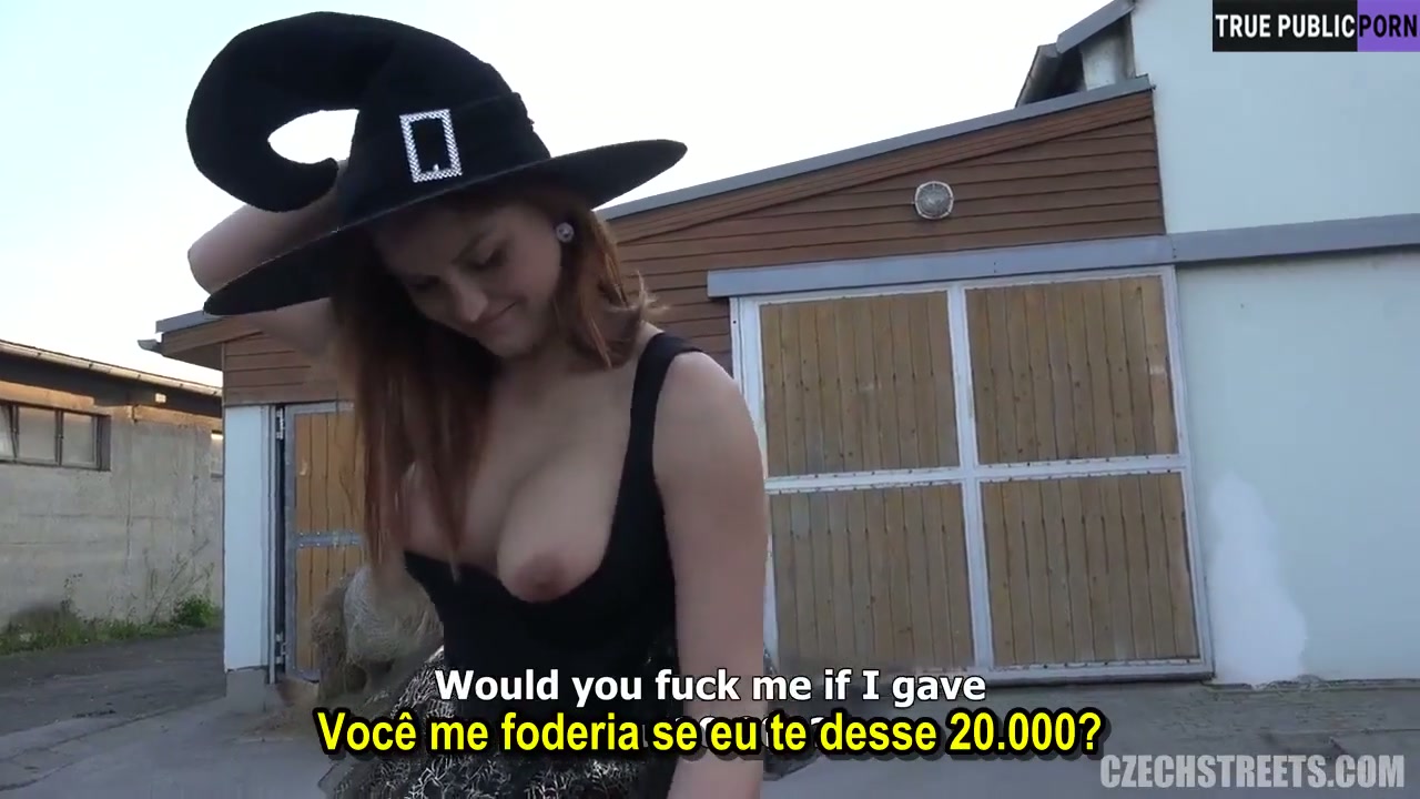 Magia do sexo selvagem: A bruxinha levando rola sem misericórdia