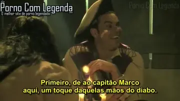 Marujo Sedento Mete com Força dentro do Porão do Navio